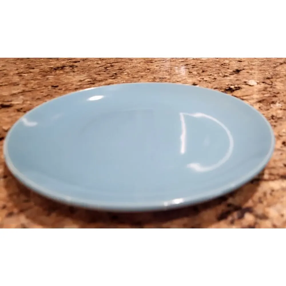 (Qty 1) Ikea Fargrik Turquoise Blue Salad Plate IKEA Of Sweden 21963
